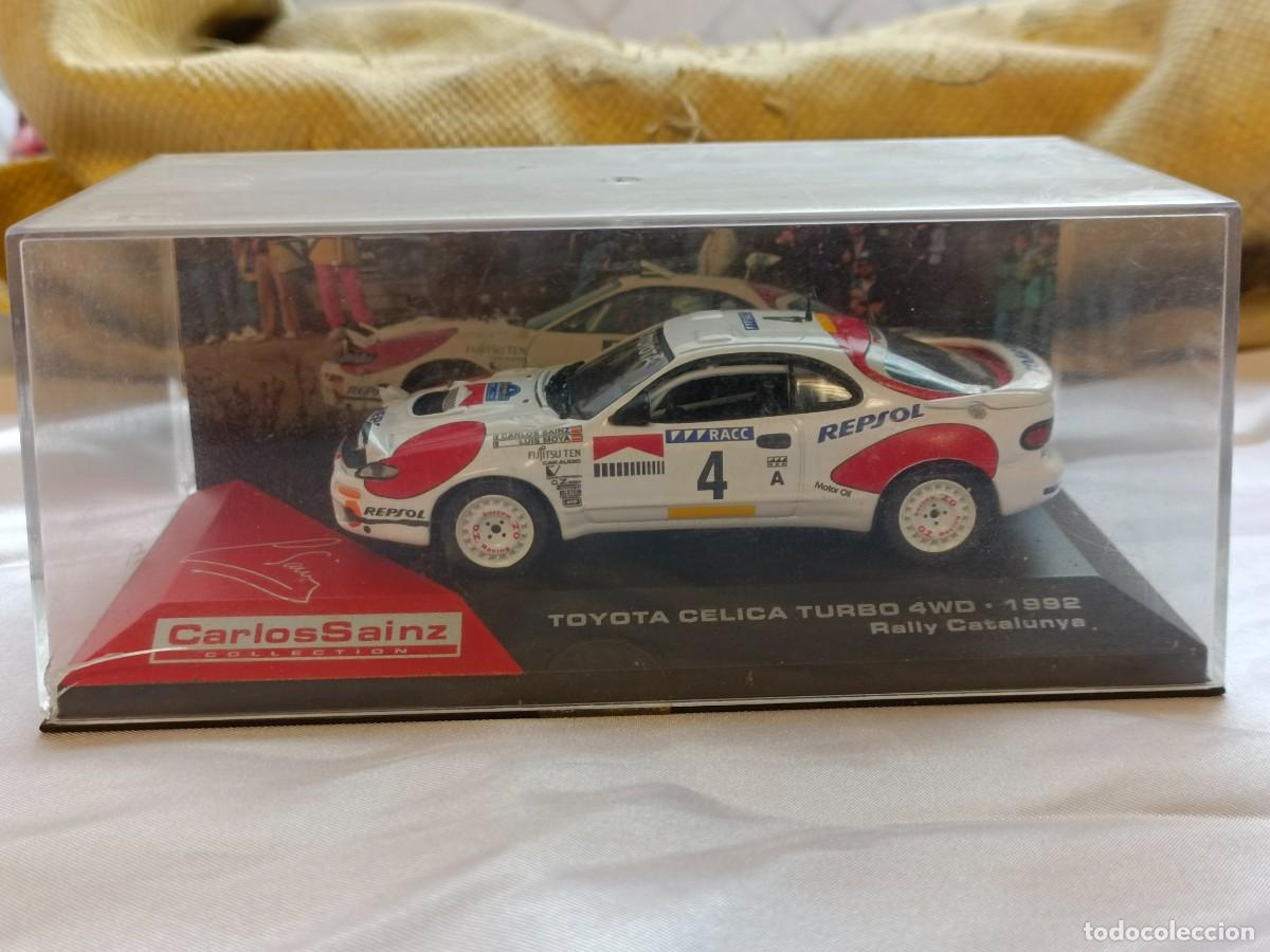 Coches a escala: TOYOTA CELICA TURBO 4WD 1992 * RALLYE CATALUNYA * CARLOS SAINZ COLLECTION