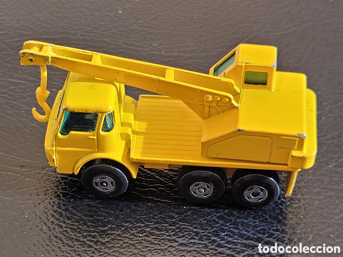 Auto in scala: Gr&uacute;a matchbox , Dodge Crane Truck n. 63