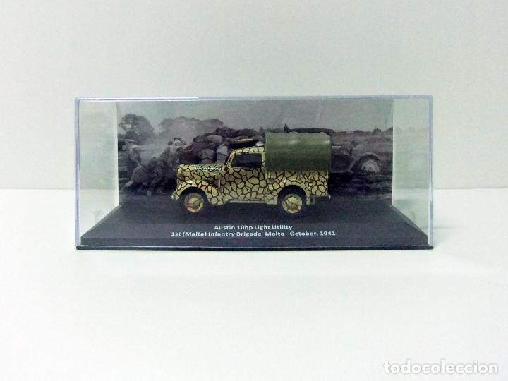 Voitures &agrave; l'&eacute;chelle: AUSTIN 10HP LIGHT UTILITY 1st INFANTRY BRIGADE MALTA 1941 ALTAYA COCHE 1:43 MILITAR WWII 2&ordf; WAR