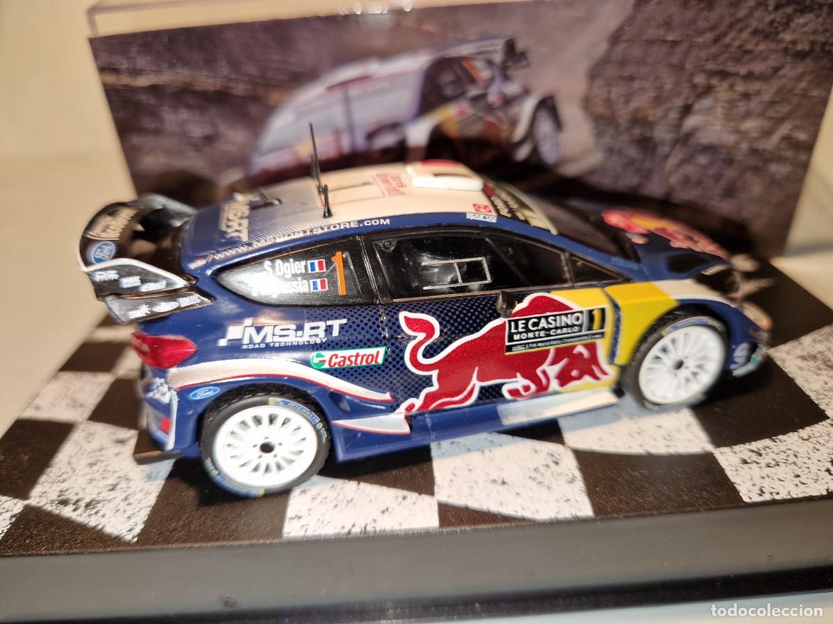 Lot de 2 Voitures Rallye WRC 1/43 1 Rallye Monte Carlo OGIER 2018