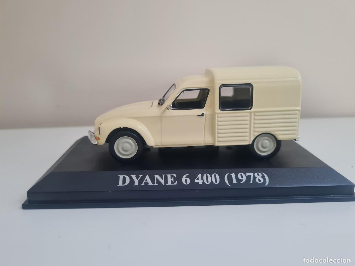 Coches a escala: 1:43 COCHE FURGONETA DYANE 6 CREMA DIANE VAN MODEL CAR MINIATURA IXO ALTAYA