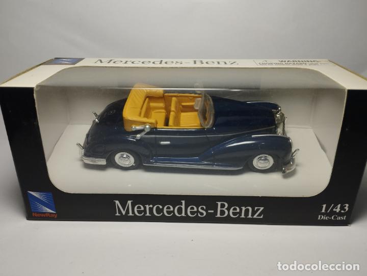 Auto in scala: MERCEDES 300 SL 1955 DE NEW RAY 1,43 NUEVO EN SU CAJA