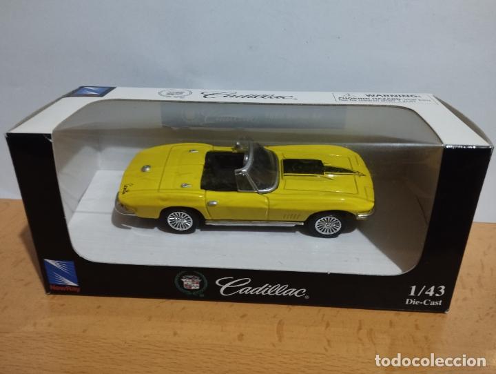 Coches a escala: CHEVROLET CORVETTE DE NEW RAY 1,43 NUEVO EN CAJA