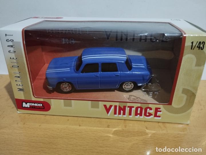 Auto in scala: RENAULT 8 TS GORDINI DE MONDO MOTORS 1,43 NUEVO EN SU CAJA