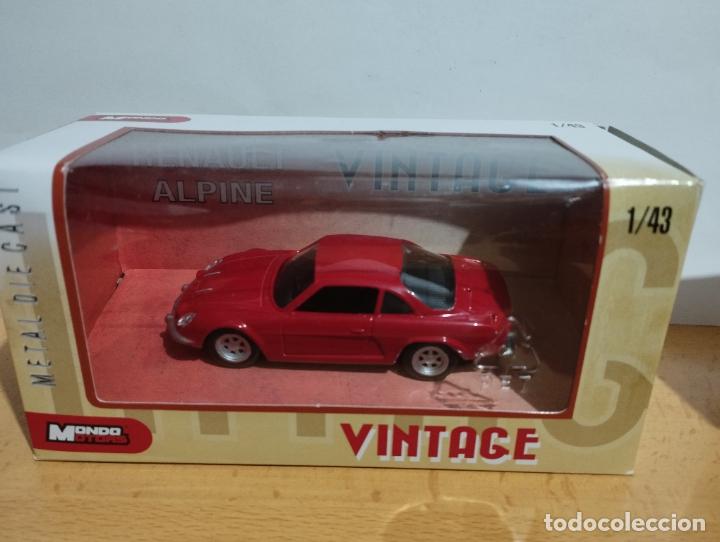 Auto in scala: RENAULT ALPINE GORDINI DE MONDO MOTORS 1,43 NUEVO EN SU CAJA