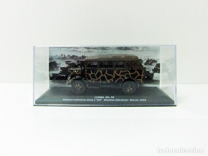 Voitures &agrave; l'&eacute;chelle: L1500A Kfz. 70 KHARKOV UKRAINE 1943 ALTAYA COCHE MERCEDES-BENZ 1:43 EJ&Eacute;RCITO ALEM&Aacute;N UCRANIA JARKOV