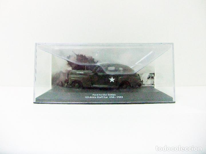 Voitures &agrave; l'&eacute;chelle: FORD FORDOR SEDAN US ARMY STAFF CAR USA 1943 ALTAYA COCHE 1:43 EJ&Eacute;RCITO AMERICANO WWII MILITAR