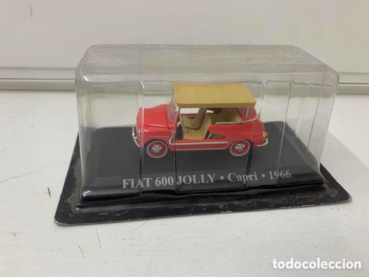 Model Cars: FIAT 600 JOLLY &bull; Capri &bull; 1966 de Altaya en caja nuevo