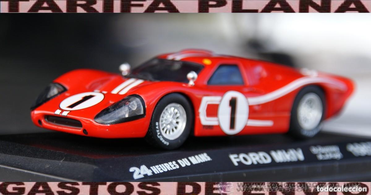 Coches a escala: FORD MKIV 24 HORAS DE LEMANS 1967 D. GURNEY - A.J.FOYT ESCALA 1:43 ALTAYA EN CAJA