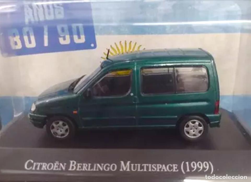 1/43 CITROEN BERLINGO MULTISPACE AZUL 1999 - MINIATURAS COLECCION A ESCALA