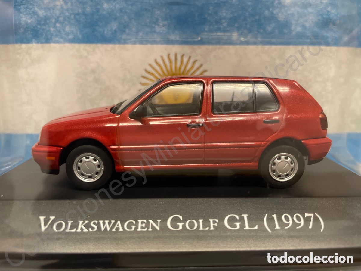 Coches a escala: Volkswagen Golf (Escala 1:43) Coche VW. GL Serie III, MK3, inolvidables clasicos, Ixo, n157, Serie 3