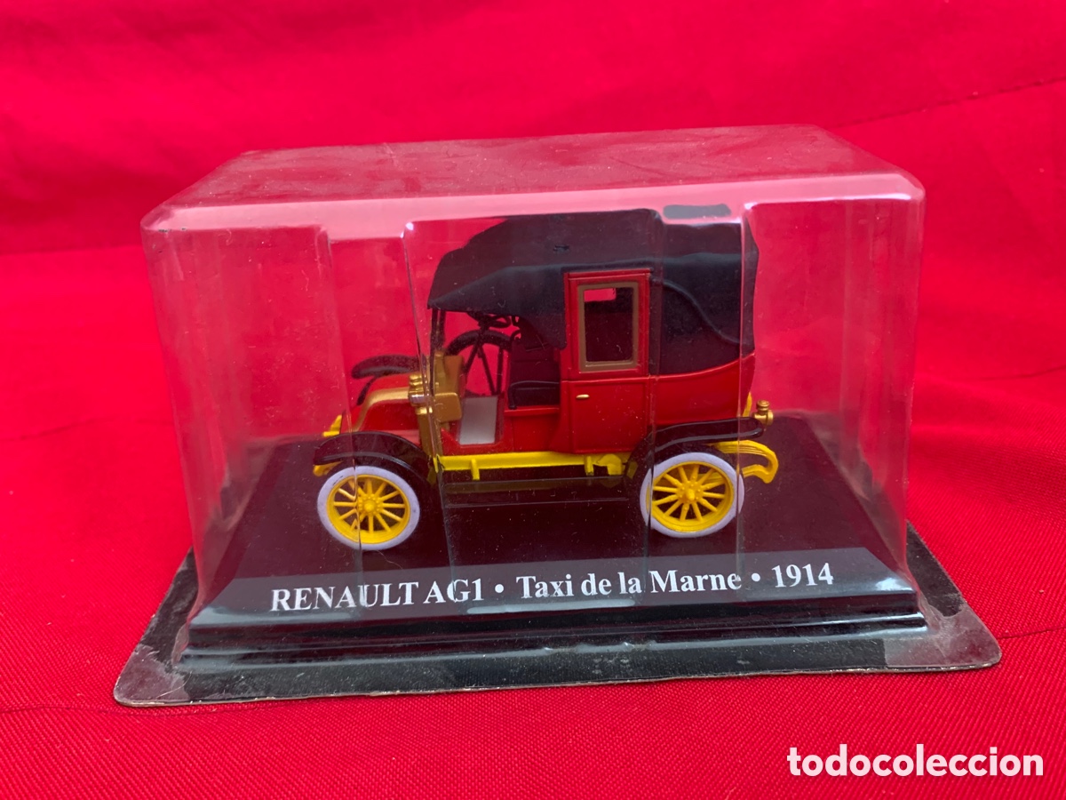 Model Cars: RENAULT AG1 &bull; Taxi de la Marne &bull; 1914 coche ALTAYA 0:43