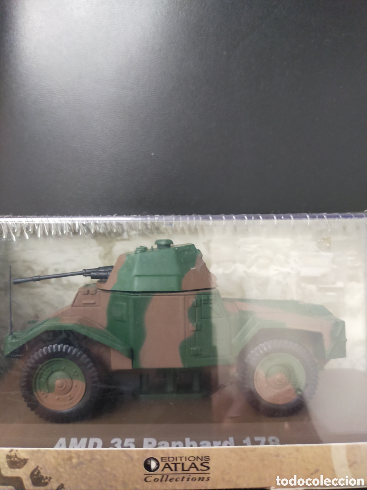 Voitures &agrave; l'&eacute;chelle: VEH&Iacute;CULO MILITAR DIE CAST ED ATLAS AMD 35 PANHARD 178 NUEVO Y PRECINTADO