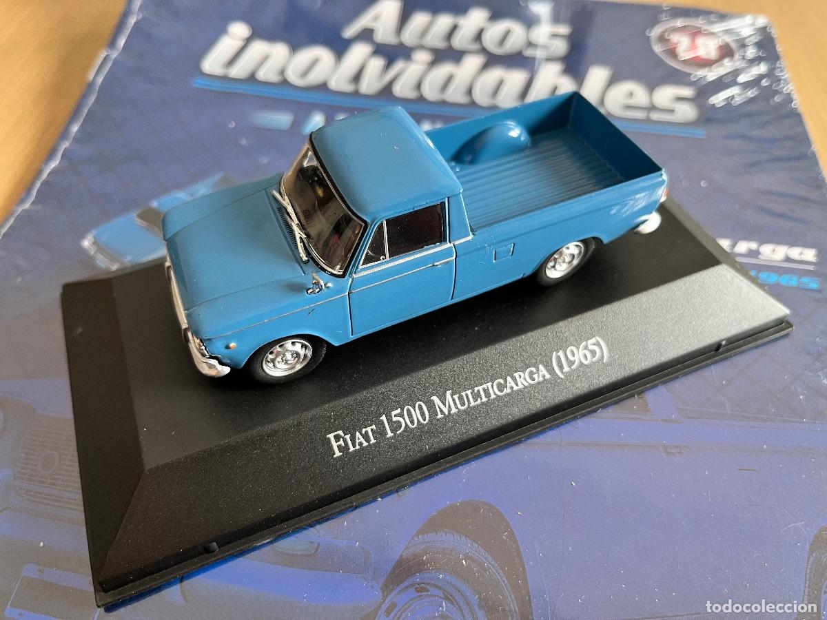Auto in scala: FIAT 1500 MULTICARGA (1965) + FASCICULO 1:43 AUTOS IOLVIDABLES ARGENTINOS