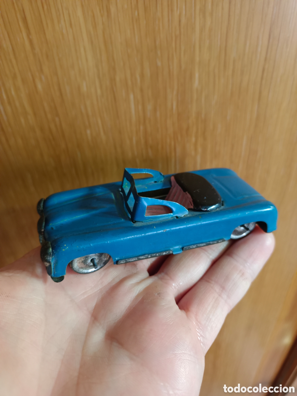 Model Cars: Antiguo coche descapotable chapa portugues escala 1:43