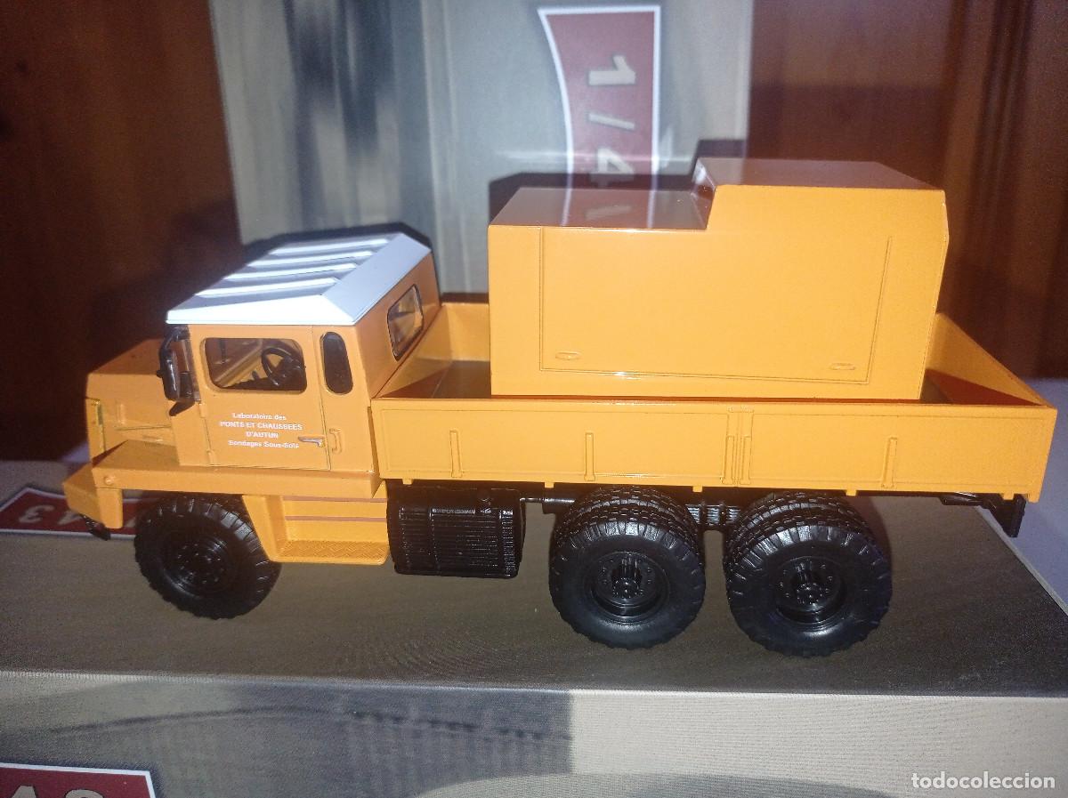 Voitures &agrave; l'&eacute;chelle: camion berliet GBC MT 8 IXO 1/43 LABORATOIRE DES PONTS ET CHAUSSEES