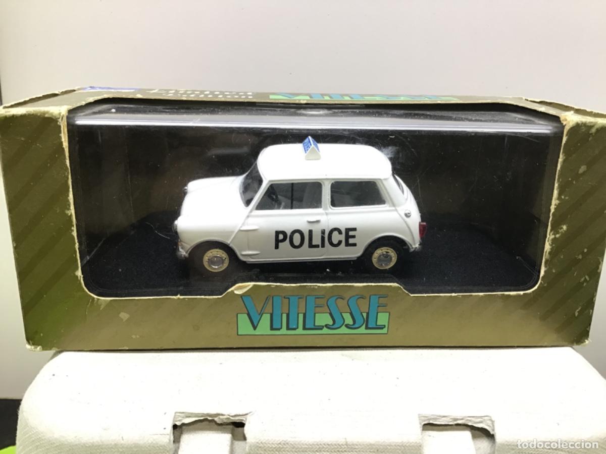 Coches a escala: COCHE MINI MORRIS POLICE VITESSE no pilen guisval joal corgi dinky