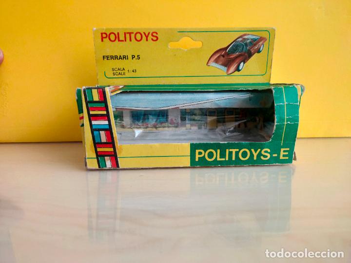 Auto in scala: Caja vac&iacute;a del Ferrari P.5 de Politoys. Scala 1/43. Art 566.