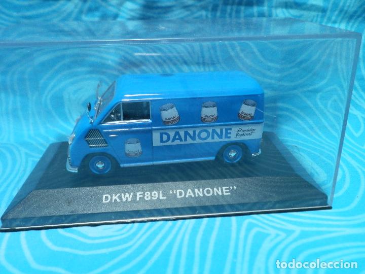 Auto in scala: FURGON DKV F 89L DANONE, ESCALA 1/43? EN SU CAJA SIN ESTRENAR