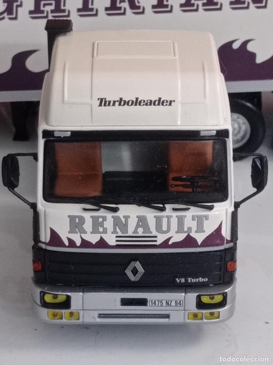Coches a escala: CAMION FRIGORIFICO RENAULT TURBOLEADER R370 IXO 1/43 MIGHIRIAN