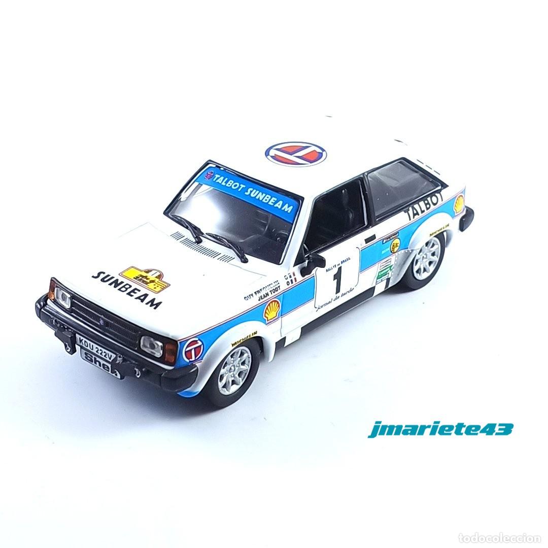 Auto in scala: Talbot Sunbeam Lotus #1 G. Frequelin - J. Todt Brasil 1981 1:43