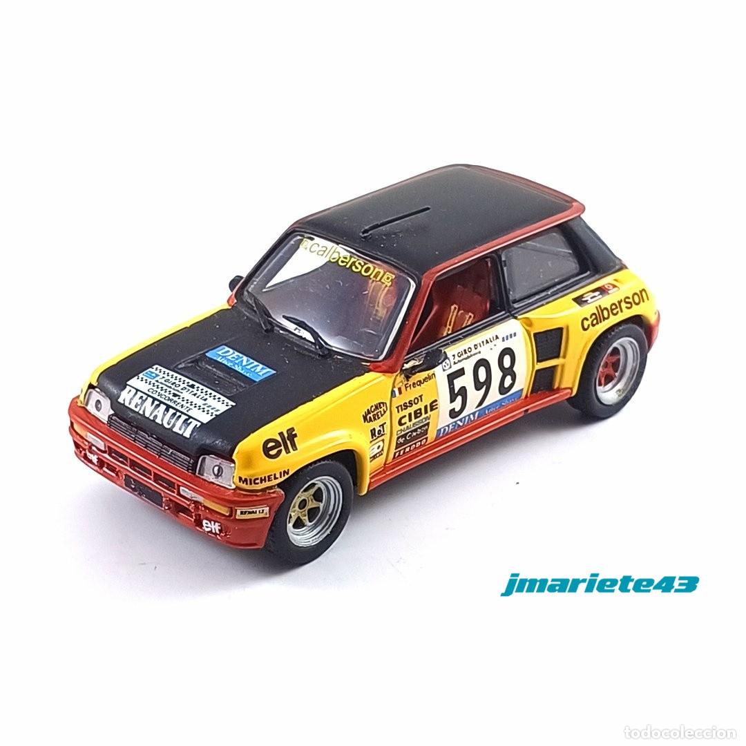 Auto in scala: Renault 5 Turbo Frequelin Rally Giro D'Italia 1979 #598 1:43 IXO Models