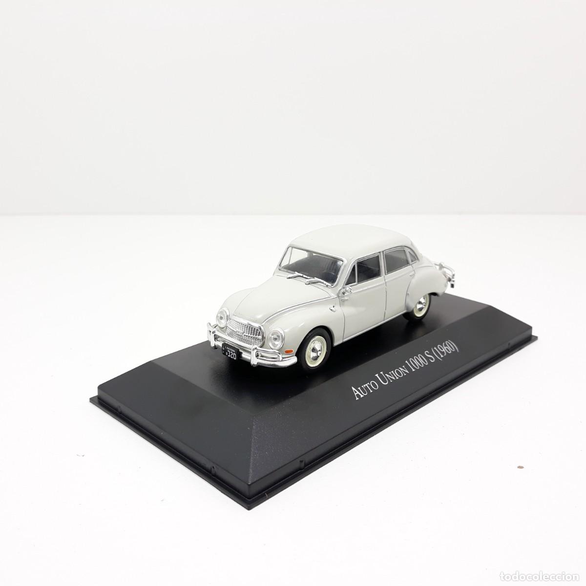 Auto in scala: 1/43 AUTO UNION 1000 S 1960 BLANCO AUTOS INOLVIDABLES