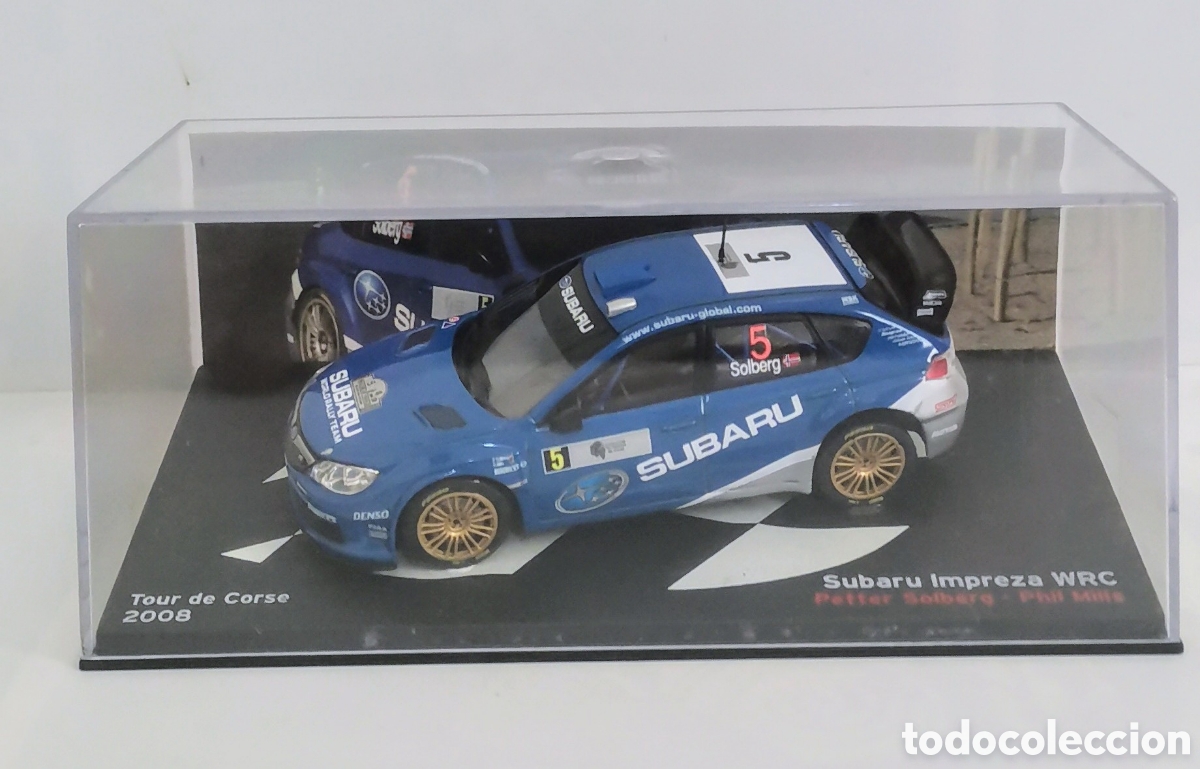 Coches a escala: SUBARU IMPREZA WRC / TOUR DE CORSE 2008 /SOLBERG/ 1/43 /