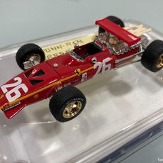FERRARI 312 F1 GP DE FRANCE 1968 N°1 JACKY ICKX Brumm 1 43deg FERRARI 312 F1 GP DE FRANCE 1968 N°1 JACKY ICKX Brumm 1 43deg
