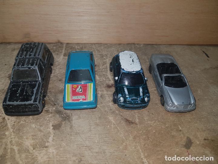 Coches a escala: LOTE DE 4 COCHES DE MIRA Y MAISTO