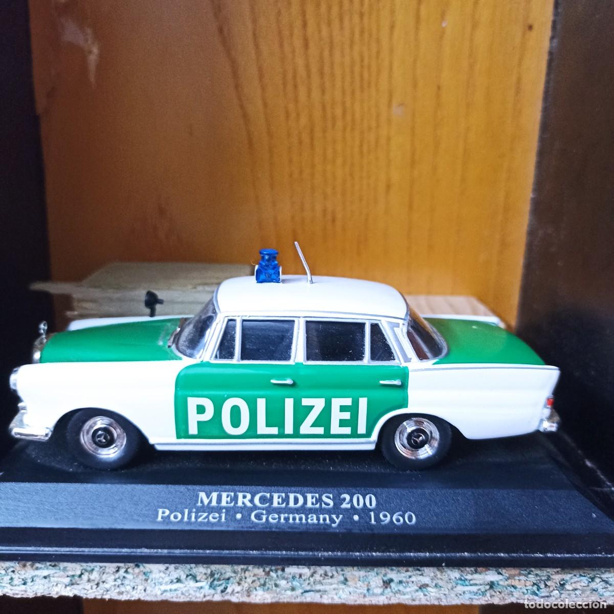 Carros em escala: MERCEDES 200 POLICIA ALEMANA COCHES POLICIA ALTAYA