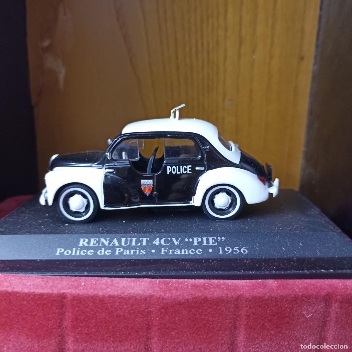 Carros em escala: RENAULT 4CV POLICIA PARIS COCHES POLICIA ALTAYA