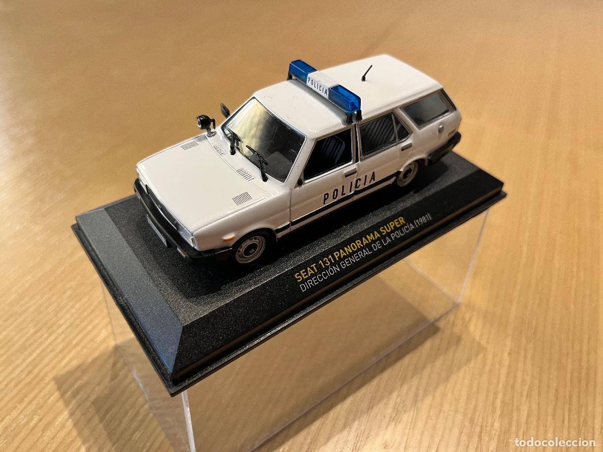 Auto in scala: SEAT 131 PANORAMA SUPER DIRECCION GENERAL DE LA POLICIA (1981) 1:43 ALTAYA OJO LE FALTA UN ESPEJO Cr