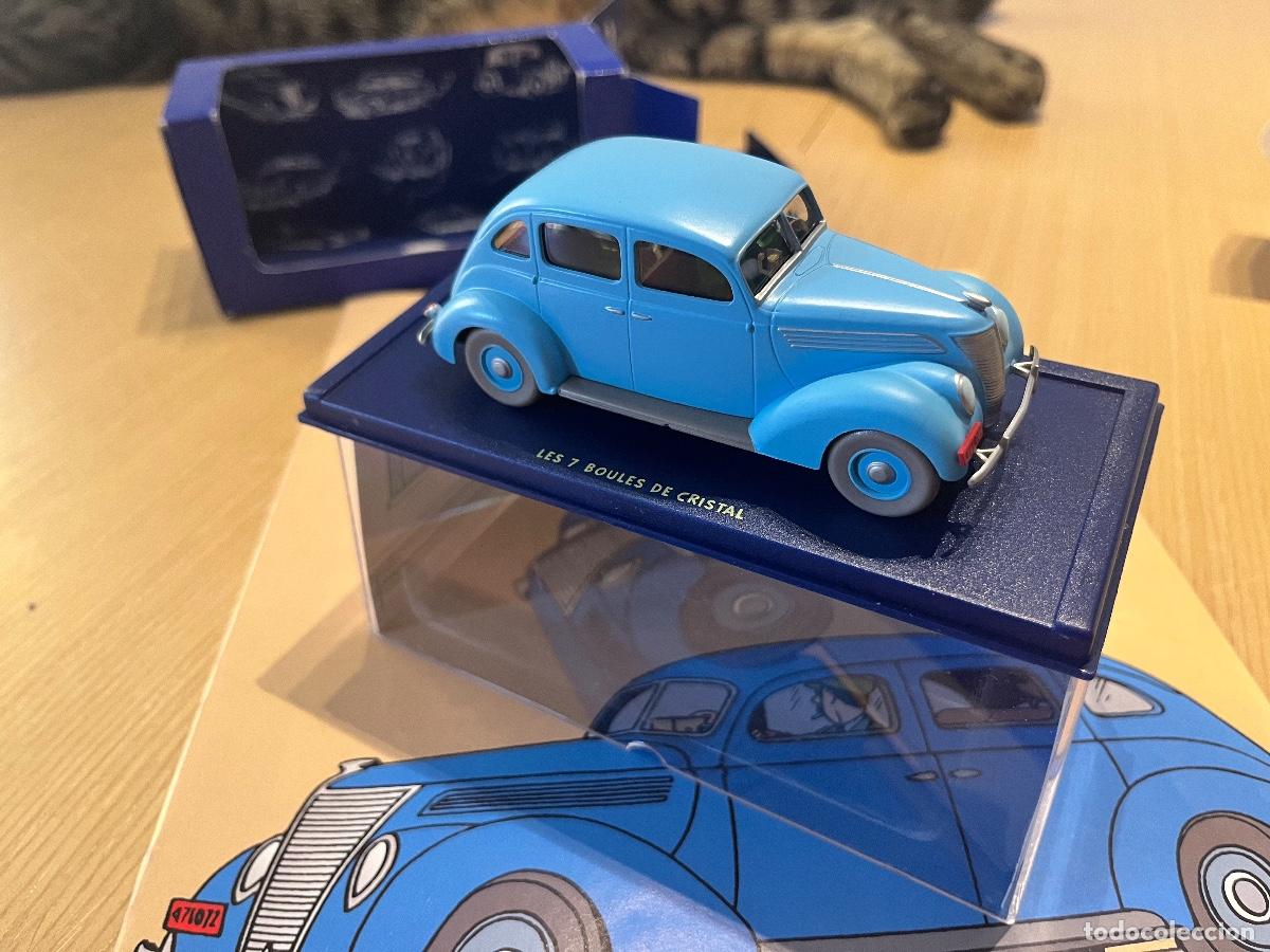 Model Cars: EL TAXI FORD -LAS 7 BOLAS DE CRISTAL FORD V8 TINTIN 1:43 PLENAT AGOSTINI + FASCICULO N&ordm;30 Cristinomo