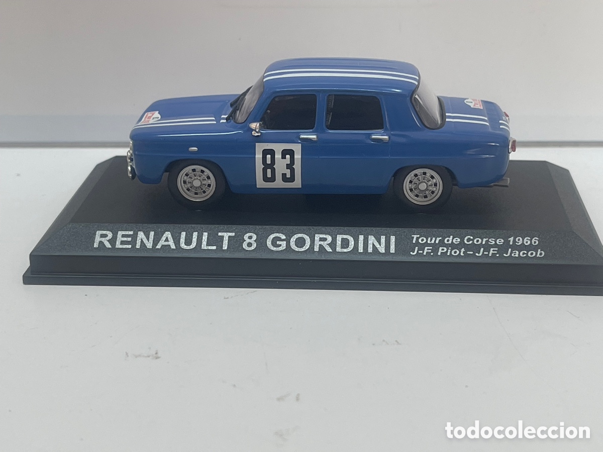 Auto in scala: RENAULT 8 GORDINI. TOUR DE CORS&Eacute; 1966