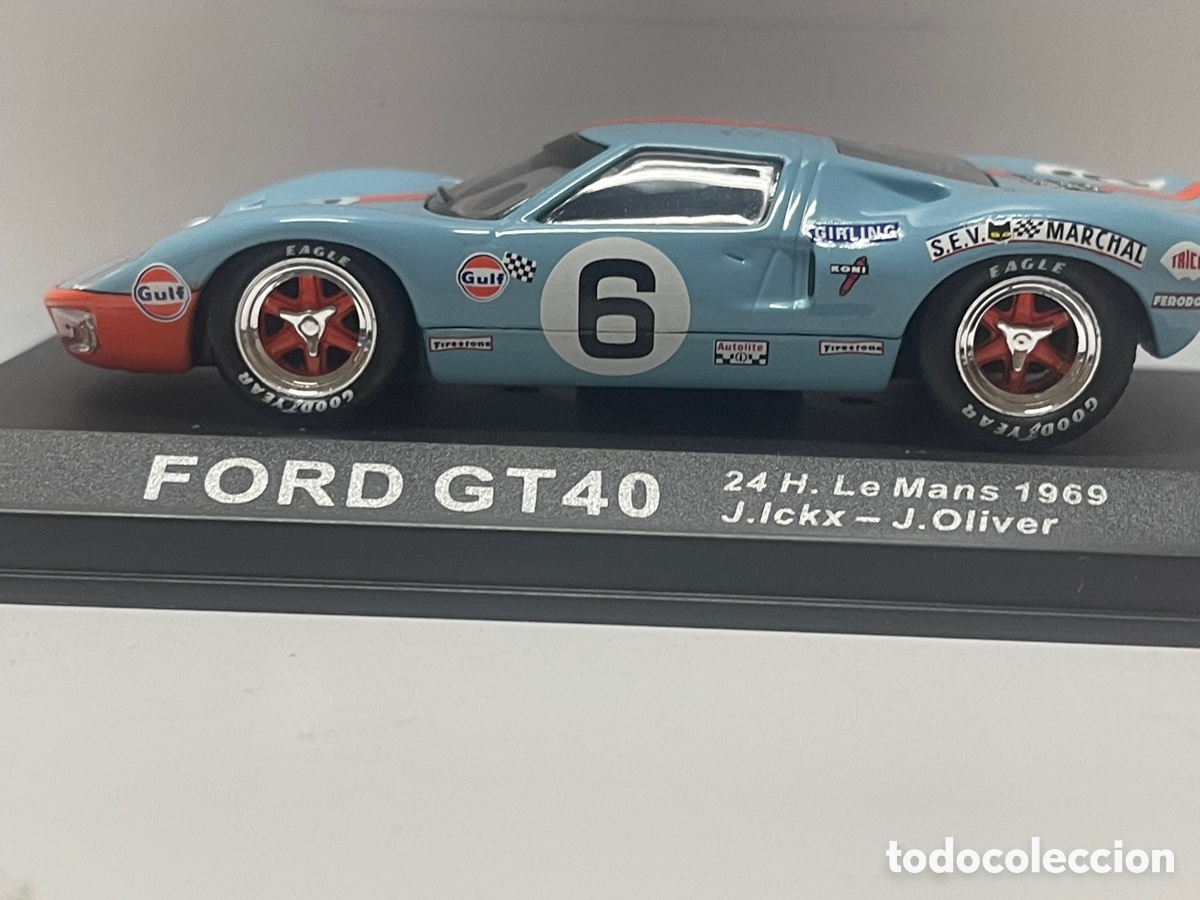 Auto in scala: FIRD GT 40. 24 horas le MANS 1969