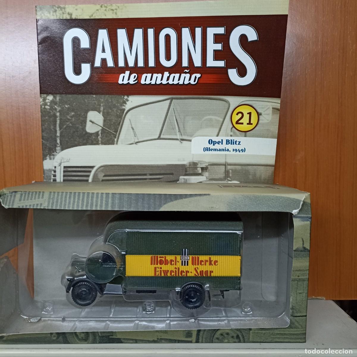 Voitures &agrave; l'&eacute;chelle: OPEL BLITZ n&ordm;21 ALTAYA CAMIONES DE ANTA&Ntilde;O