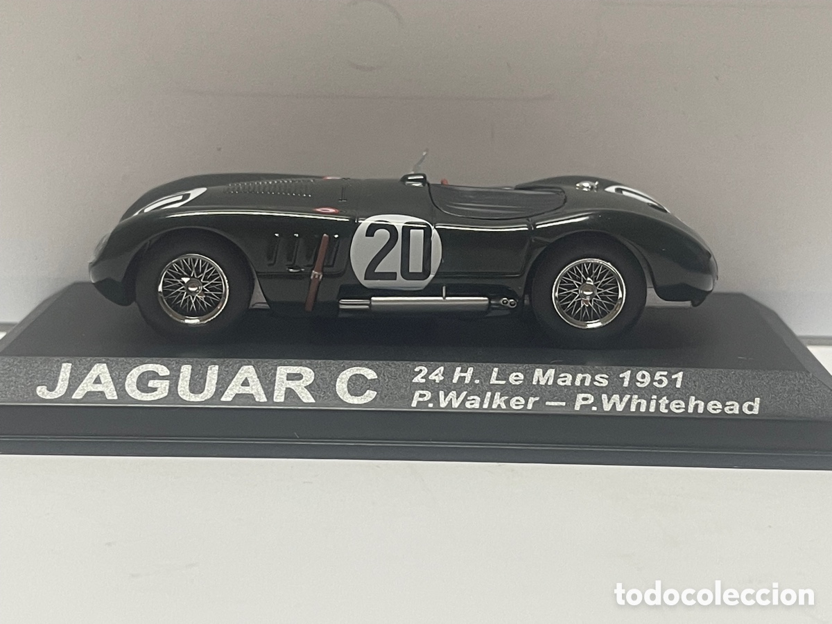 Coches a escala: JAGUAR C. 24 horas le MANS 1951