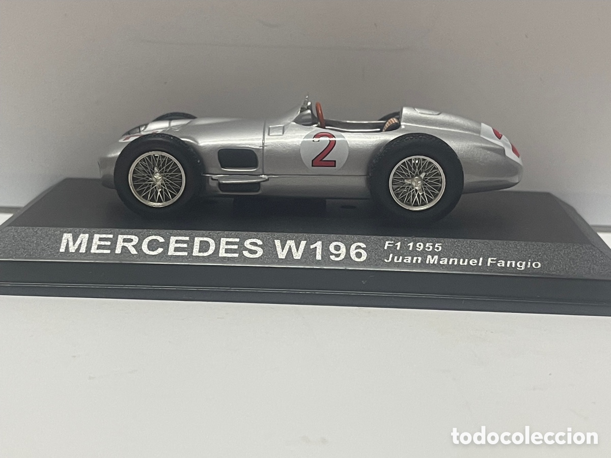 Carros em escala: MERCEDES W 196. Escala 1/43 F1 1955