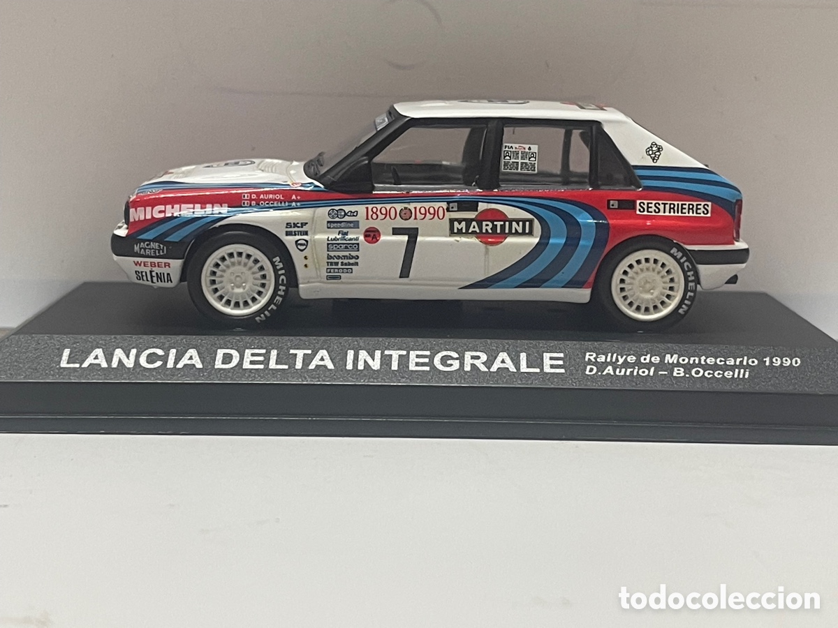 Auto in scala: LANCIA DELTA INT&Eacute;GRALE. ESCALA 1/43