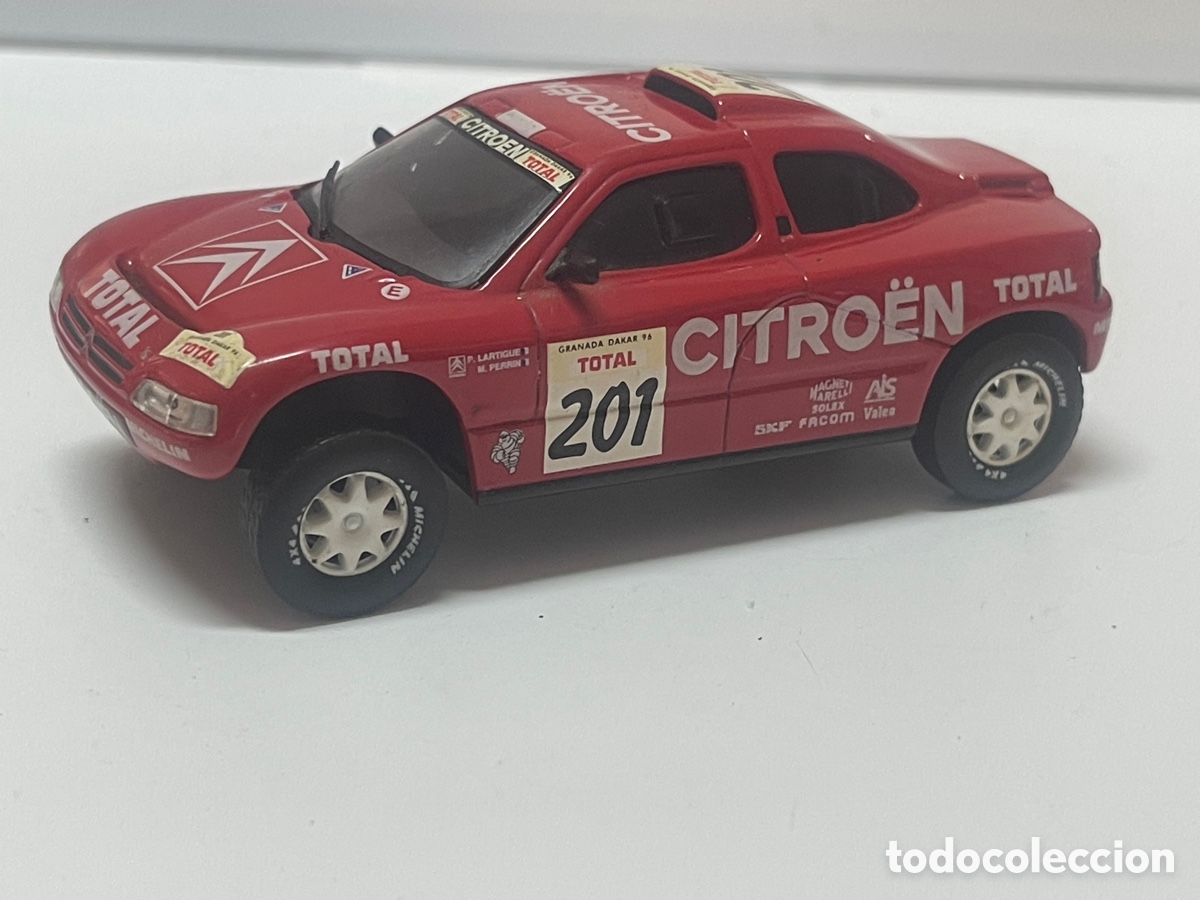 Coches a escala: CITROEN ZX RALLY RAID ESCALA 1/43 altaya
