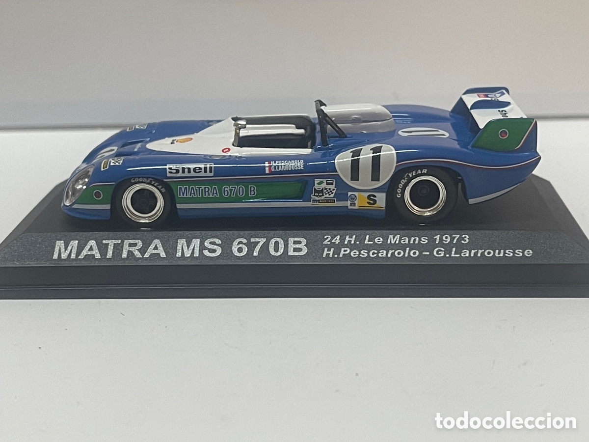 Coches a escala: MATRA MS 670 B. 24 horas Le MANS 1973