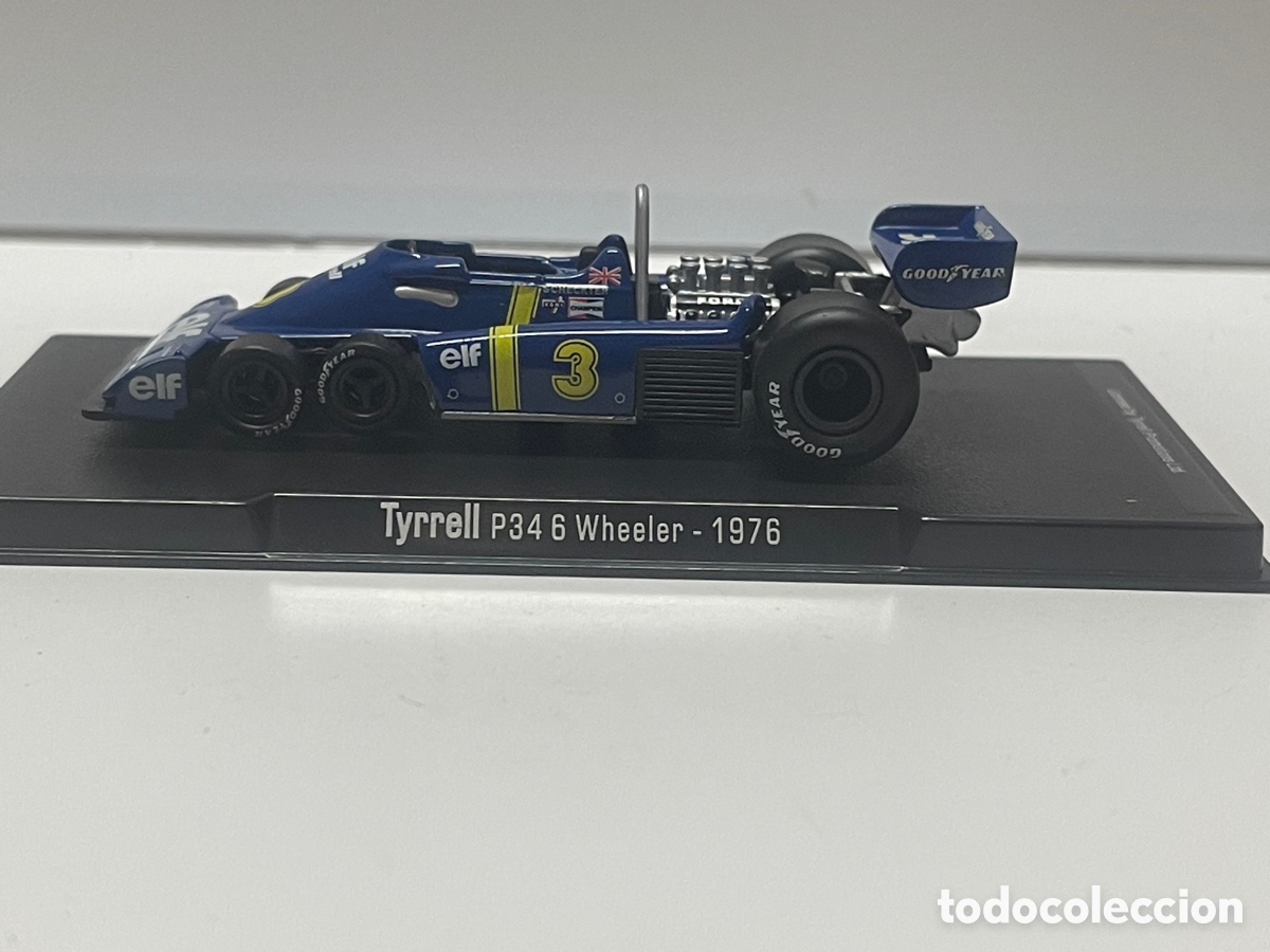 Coches a escala: TYRRELL P34 6 Wheeler 1976. Escala 1/43