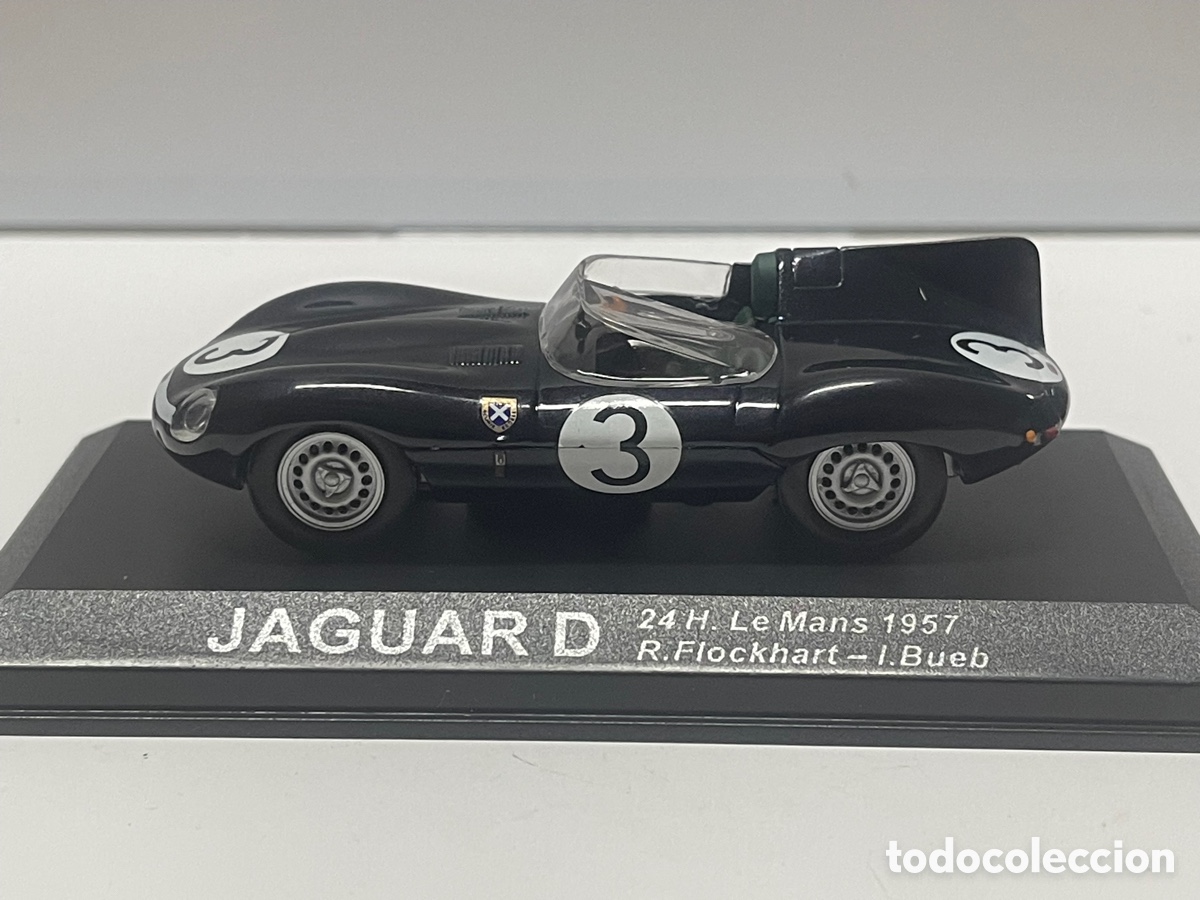 Coches a escala: JAGUAR D. 24 horas le MANS 1957. Escala 1/43