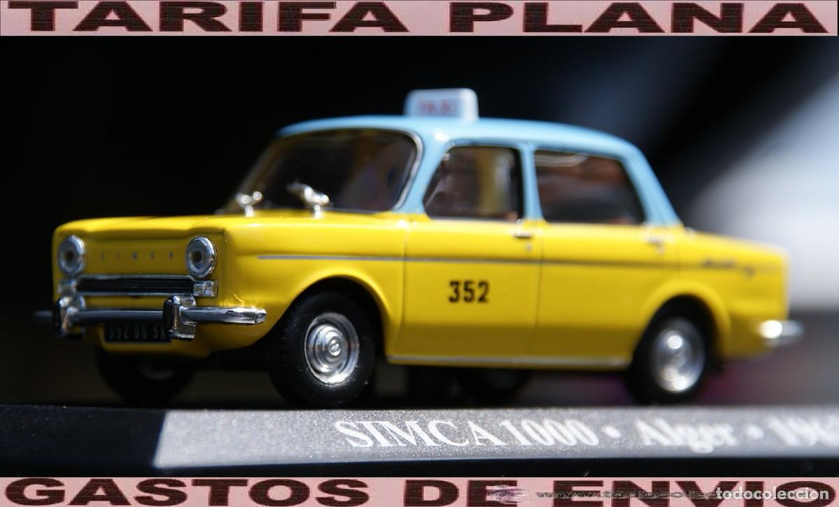 Coches a escala: SIMCA 1000 TAXI ALGER 1962 ESCALA 1:43 DE ALTAYA EN CAJA