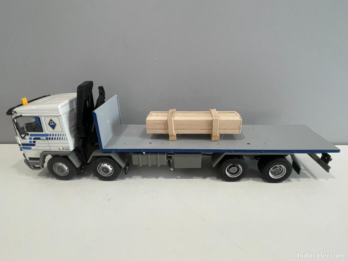 Coches a escala: CARGA DE MADERA ARTESANAL PARA CAMIONES ESCALA 1/43-1/50. REFERENCIA 28
