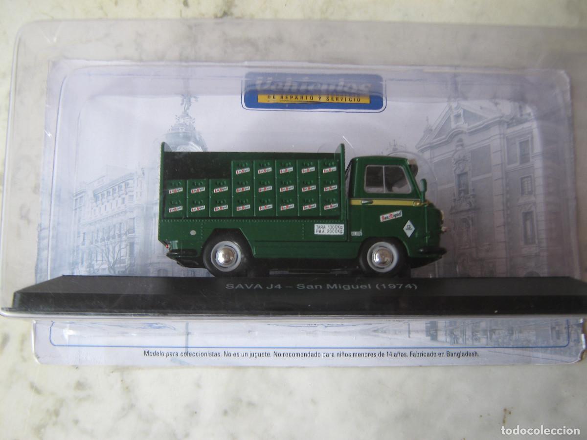 Camion Miniature SAVA J4 1974 San Miguel – IXO 1/43 – Sous Blister Neuf – échelle