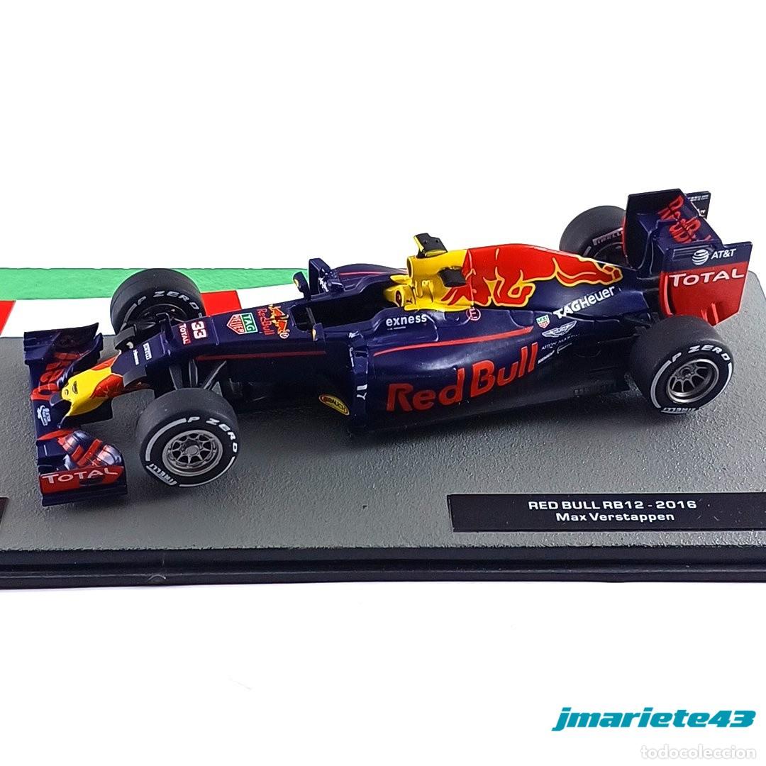 Carros em escala: RedBull RB12 2016 Max Verstappen 1:43