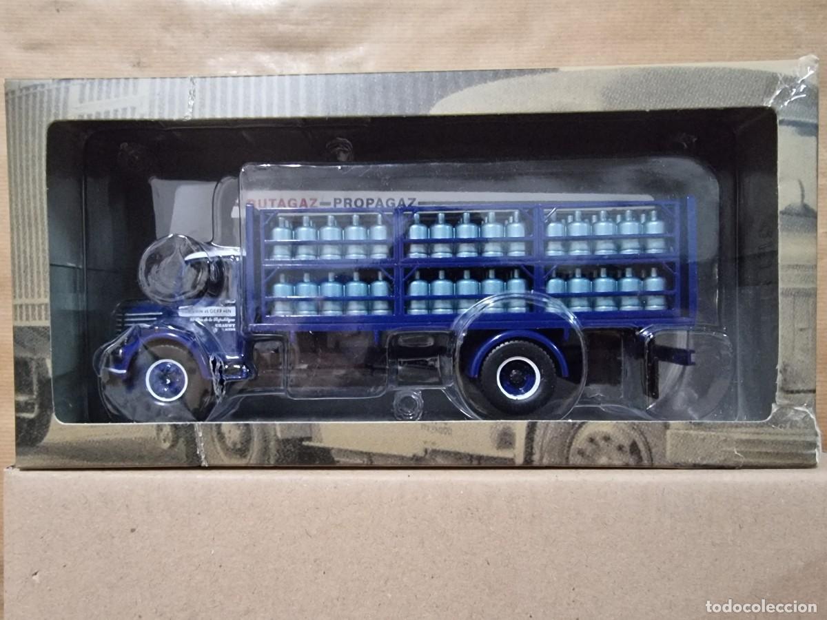 Carros em escala: Caja Camion Unic Zu 42 Donon Butagaz.Camiones de Anta&ntilde;o.Altaya