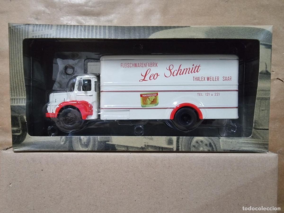 Carros em escala: Caja Camion Unic ZU 66 D Leo Schmitt.Camiones de Anta&ntilde;o.Altaya